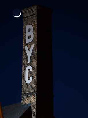 BYC Dusk Chimney Moon © 2006 ctLow