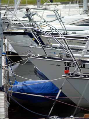 Sailboat Bows, Boat Blessing and Sailpast © 2006 ctLow
