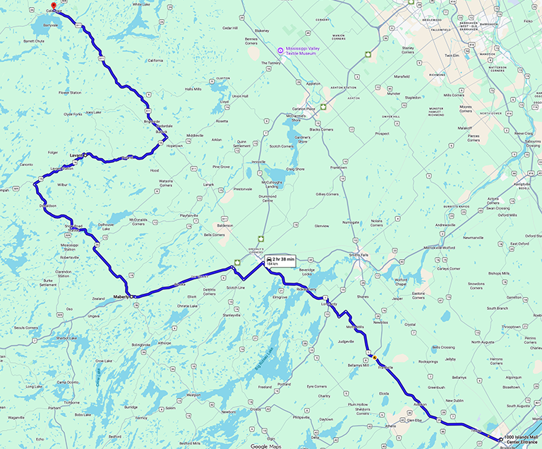 Calabogie route